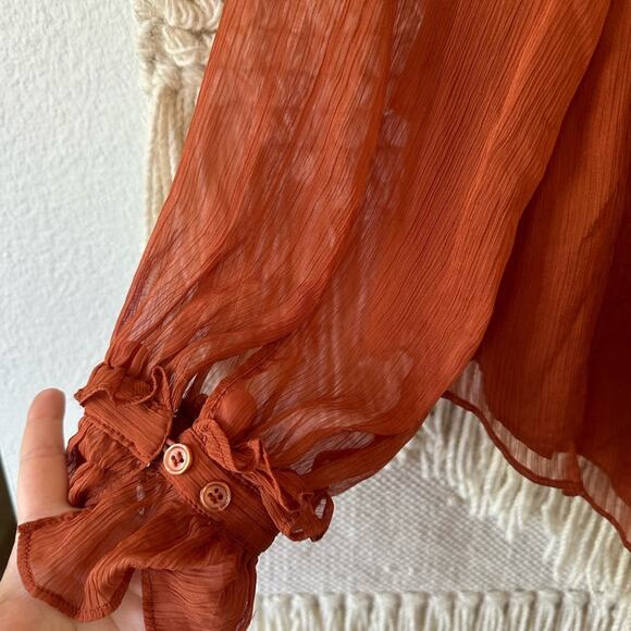 Adam Lippes Tiered Ruffle Top - Picture 5 of 7